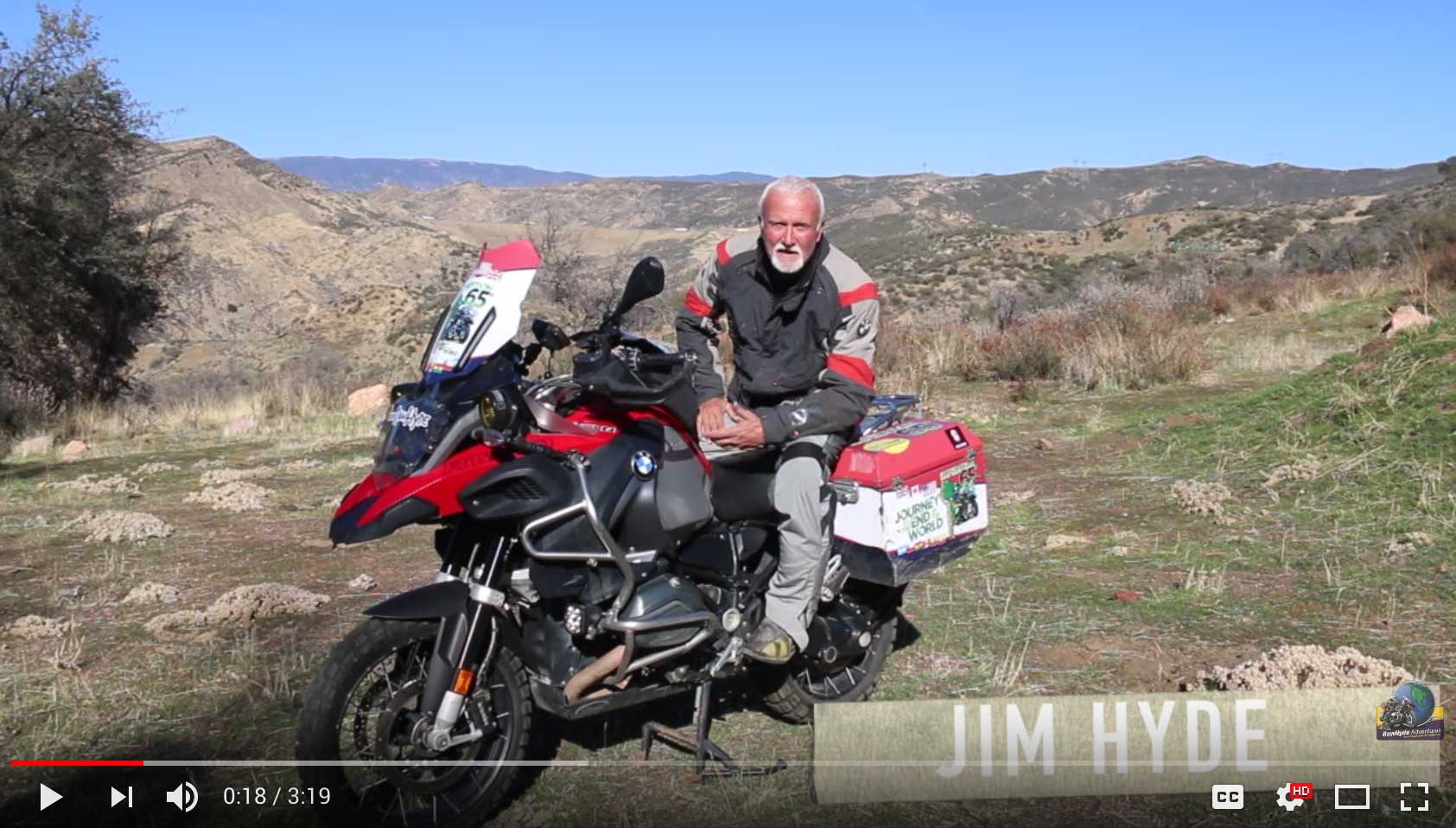 Why is that you always see BMW GS riders standing up when they're riding dirt roads and trails? RawHyde Adventure founder Jim Hyde answers this question in the first of a series off-road riding tips for BMW GS owners.e